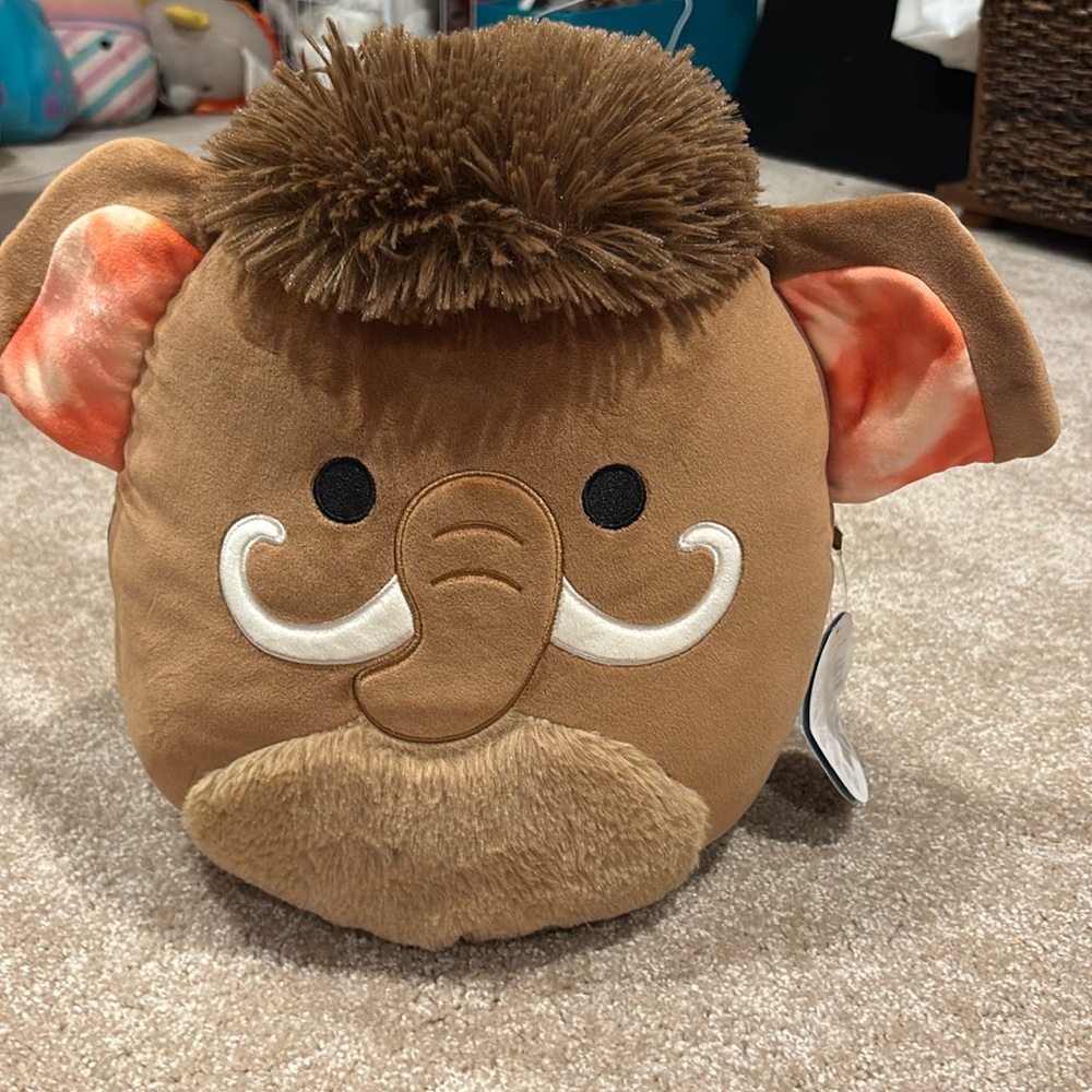 Squishmallows Original 12 inch Chienda the Brown Wooly Mammoth